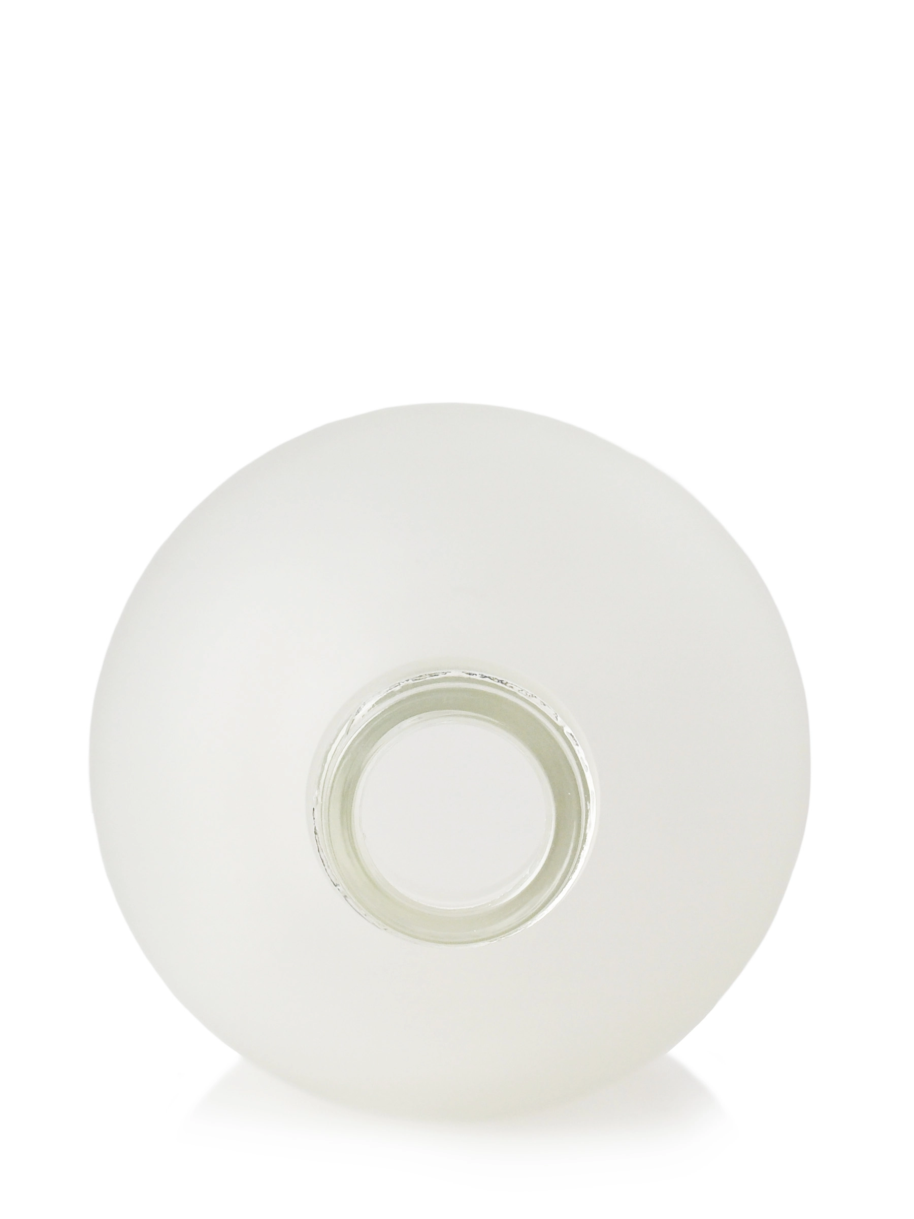 16 oz Clear Frosted Glass Boston Round Bottle – G2335CLF