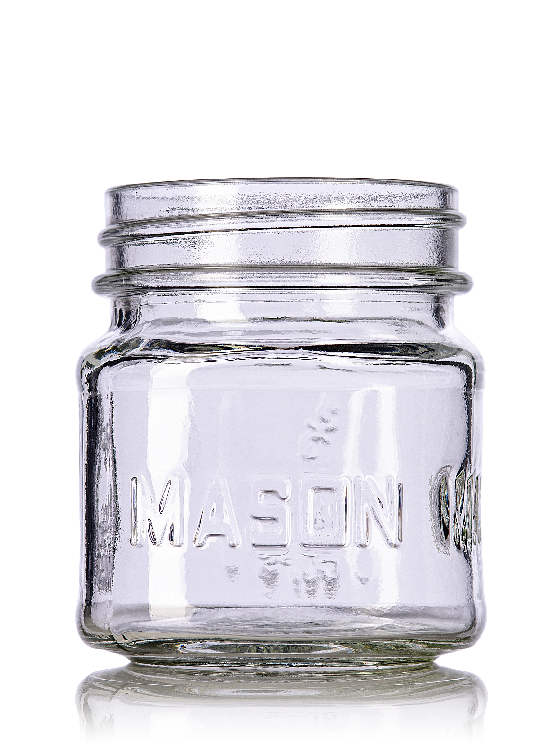 8 oz Clear Glass Mason Jar – G265