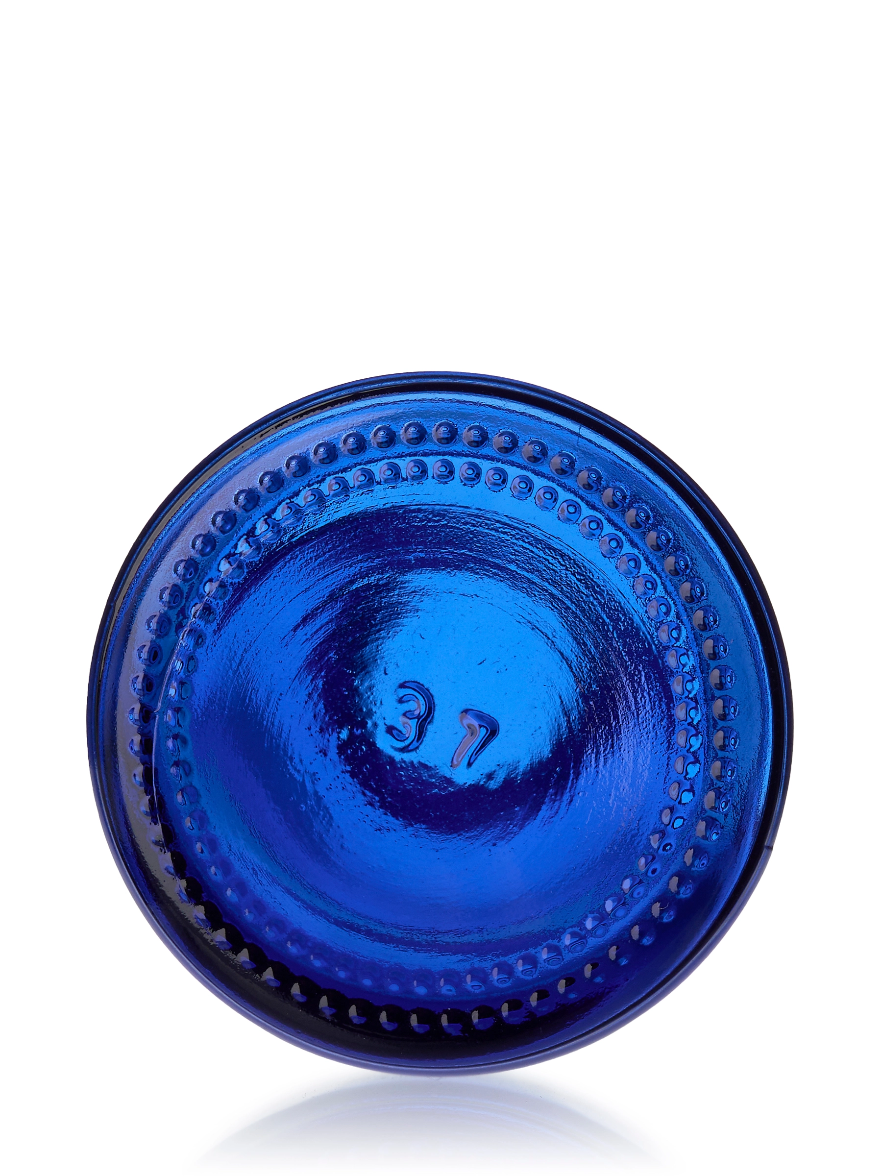 1 oz Cobalt Blue Glass Boston Round Bottle – G271BL-432