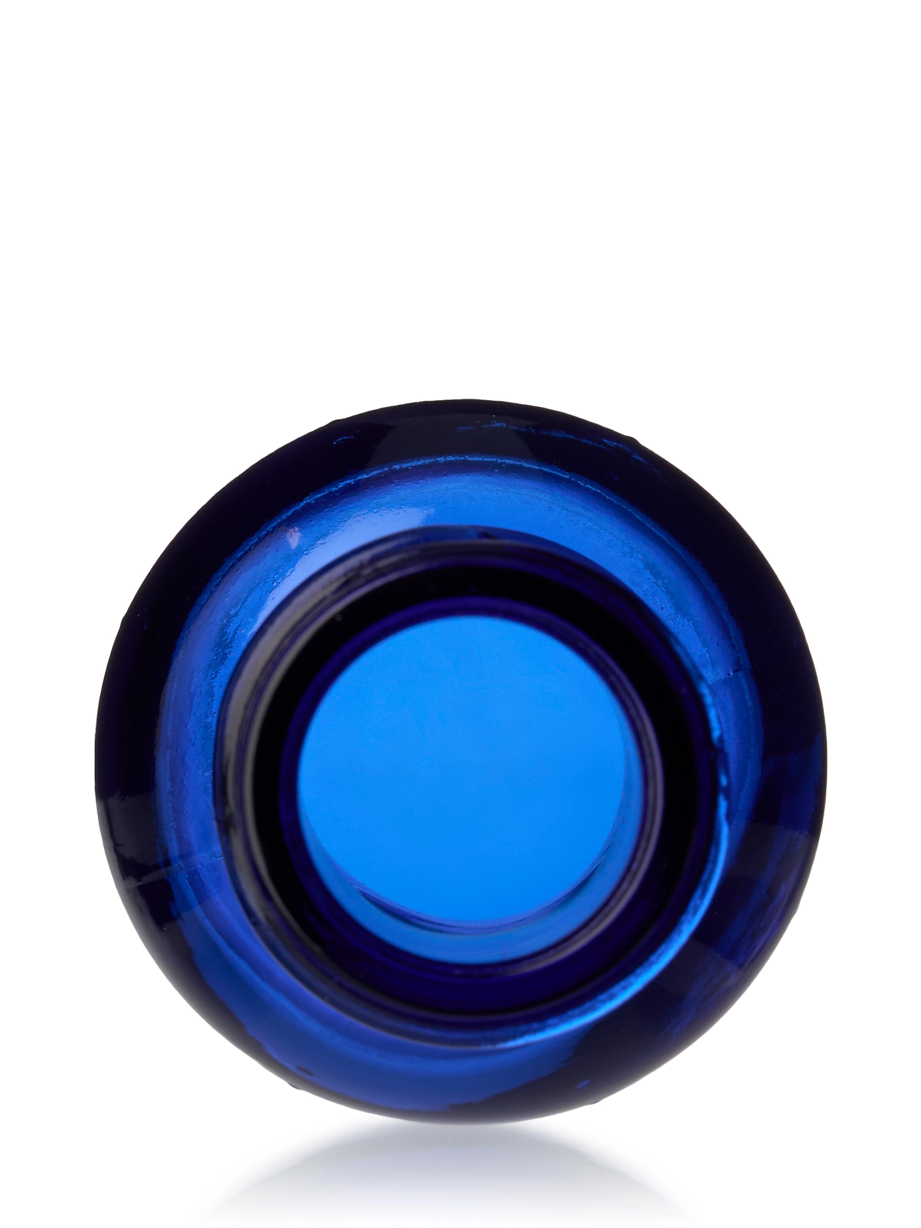 1 oz Cobalt Blue Glass Boston Round Bottle – G271BL-432