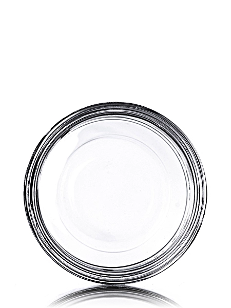 16 oz Clear Glass Straight-Sided Round Jar – G275