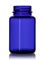 100 cc cobalt blue glass pill packer bottle with 38-400 neck finish