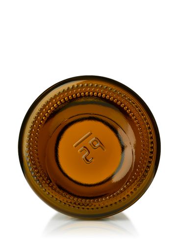 200 cc amber glass pill packer bottle with 45-400 neck finish