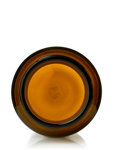 200 cc amber glass pill packer bottle with 45-400 neck finish