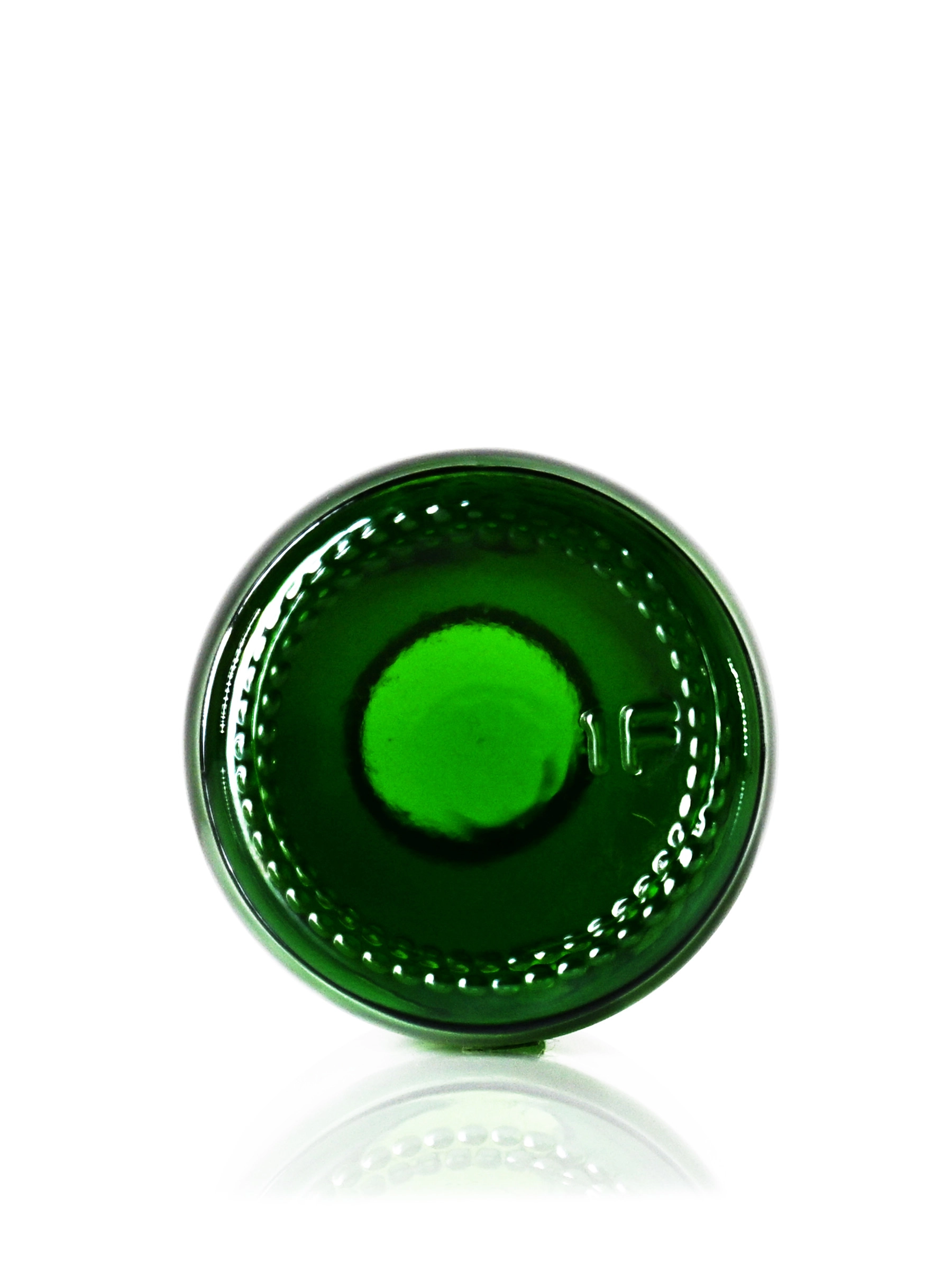 2 oz Green Glass Boston Round Bottle – G470GN