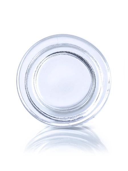 7 ml Clear Glass Low-Profile Jar – G809CL