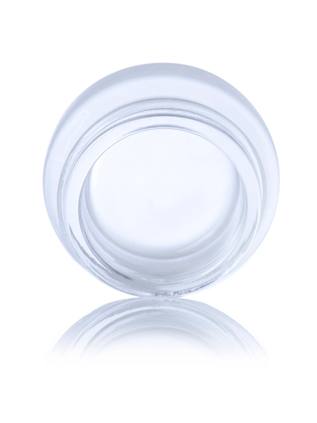 7 ml Frosted Glass Low-Profile Jar – G809CLF