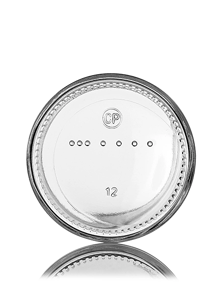 9 oz Clear Glass Straight-Sided Round Jar – G842CL