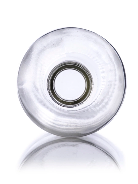 8 oz Clear Glass Boston Round Bottle – G845CL