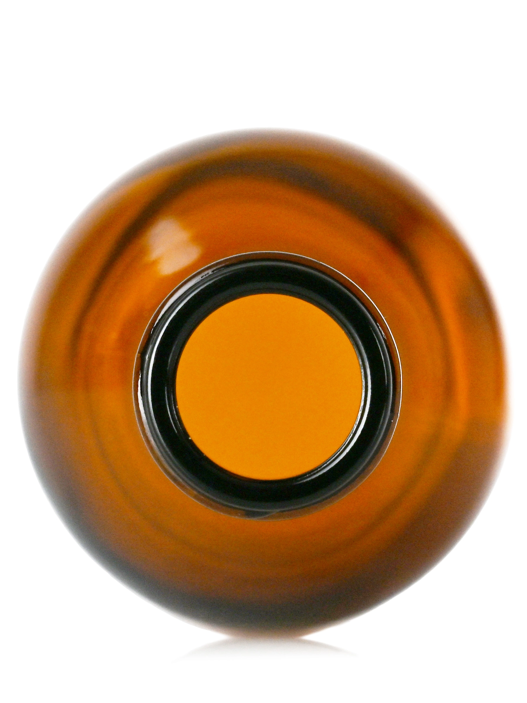 4 oz Amber Glass Boston Round Bottle – G856AM