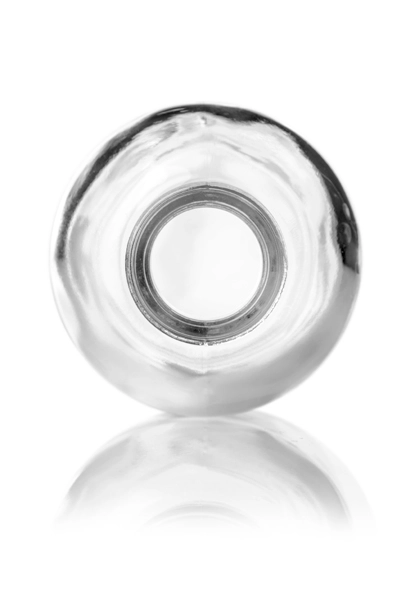 4 oz Clear Glass Boston Round Bottle – G856CL