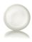 4 oz clear frosted glass boston round bottle with 24-400 neck finish