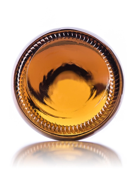 4 oz Amber Glass Boston Round Bottle – G857AM