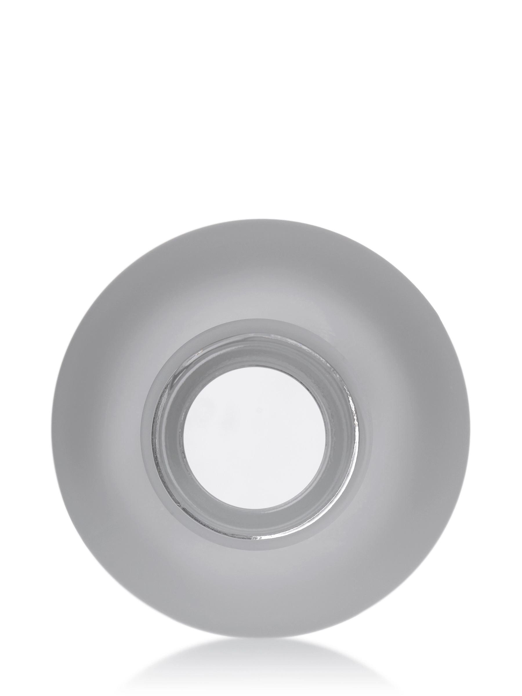 4 oz Clear Frosted Glass Boston Round Bottle – G857CLF