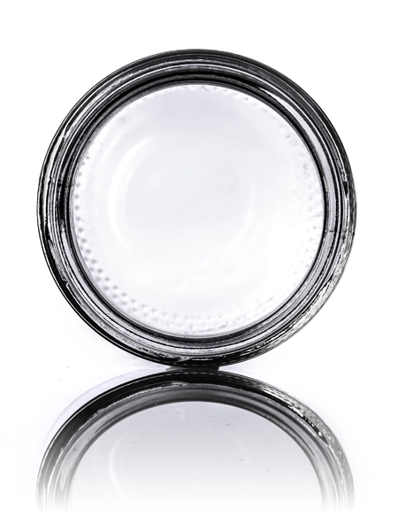 2 oz Clear Glass Straight-Sided Round Jar – G864CL