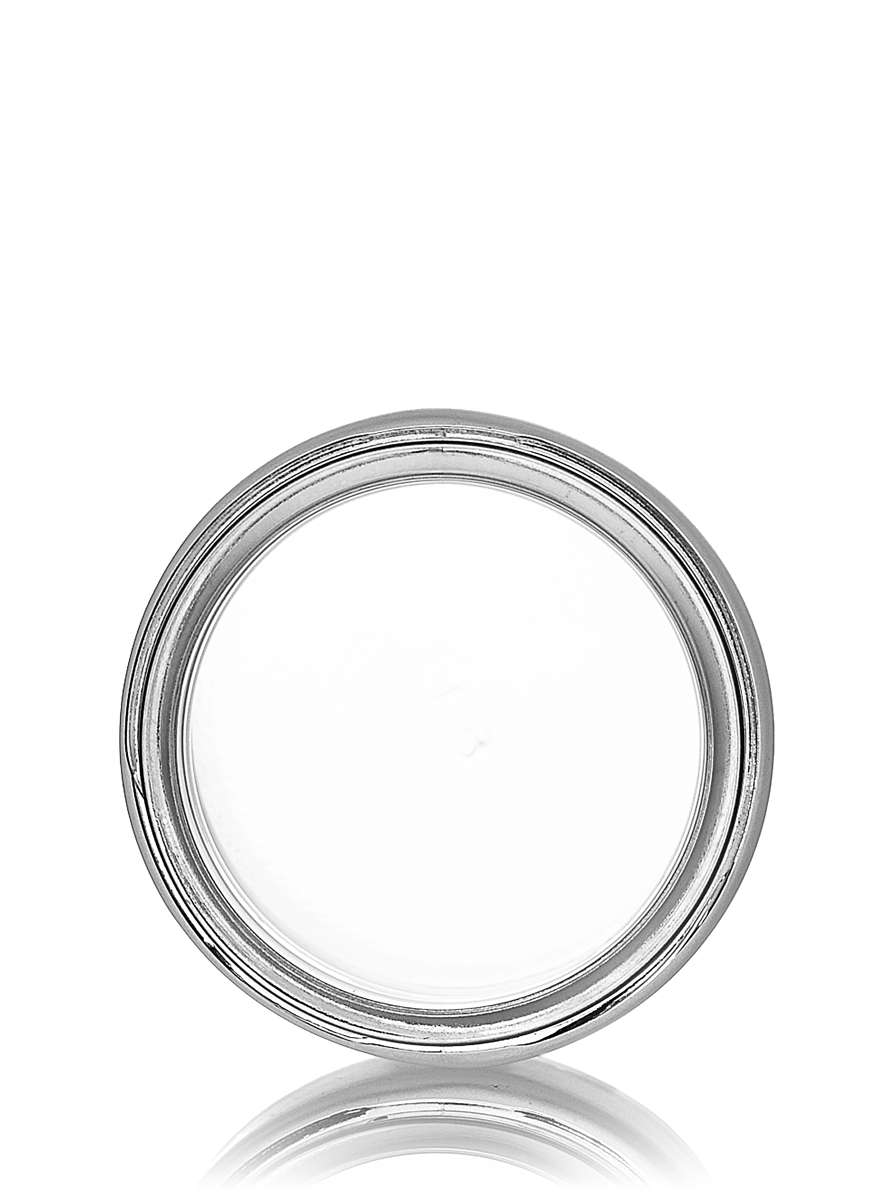 2 oz Clear Frosted Glass Straight-Sided Jar – G864CLF