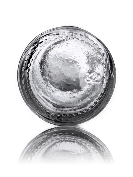 1 oz Clear Glass Boston Round Bottle – G868CL