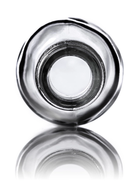 1 oz Clear Glass Boston Round Bottle – G868CL