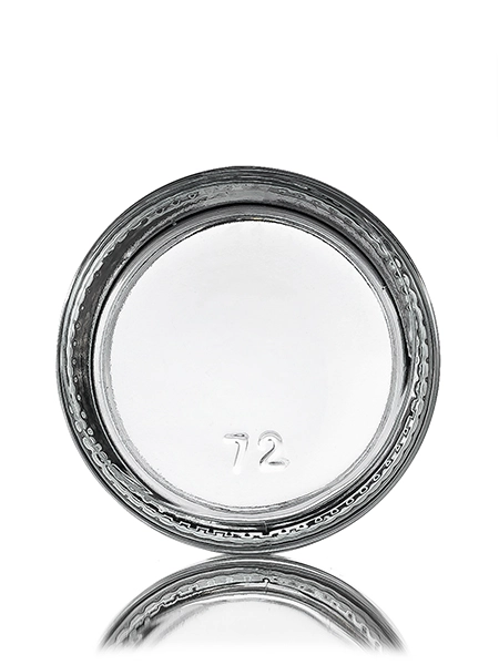 1 oz Clear Glass Straight-Sided Round Jar – G874CL