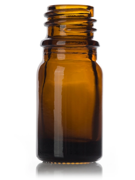 5 ml Amber Glass Boston Round Euro Dropper Bottle – G880AM