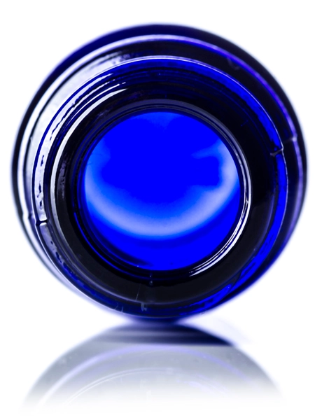 5 ml Cobalt Blue Glass Boston Round Euro Dropper Bottle – G880BL