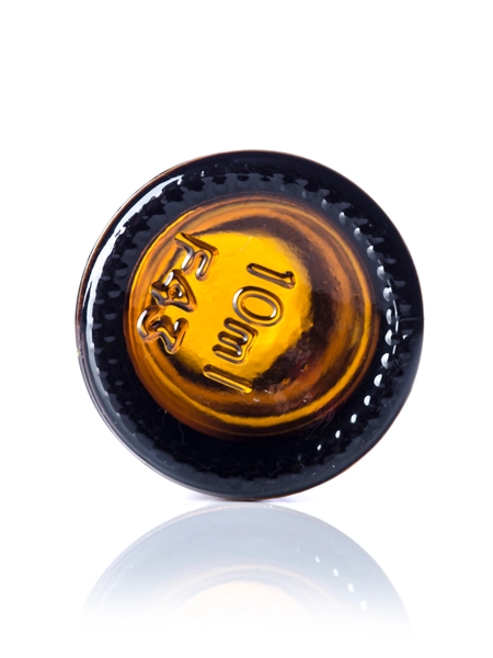 10 ml Amber Glass Boston Round Euro Dropper Bottle – G881AM