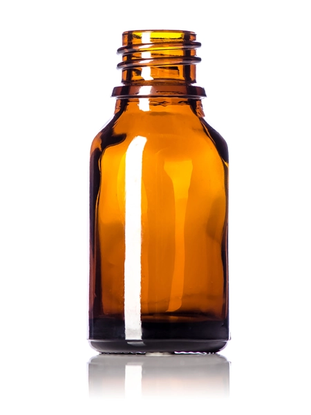 15 ml Amber Glass Boston Round Euro Dropper Bottle – G882AM