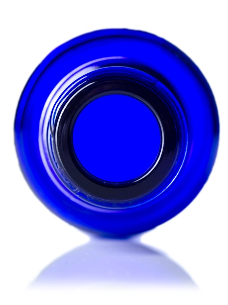 15 ml Cobalt Blue Glass Boston Round Euro Dropper Bottle – G882BL