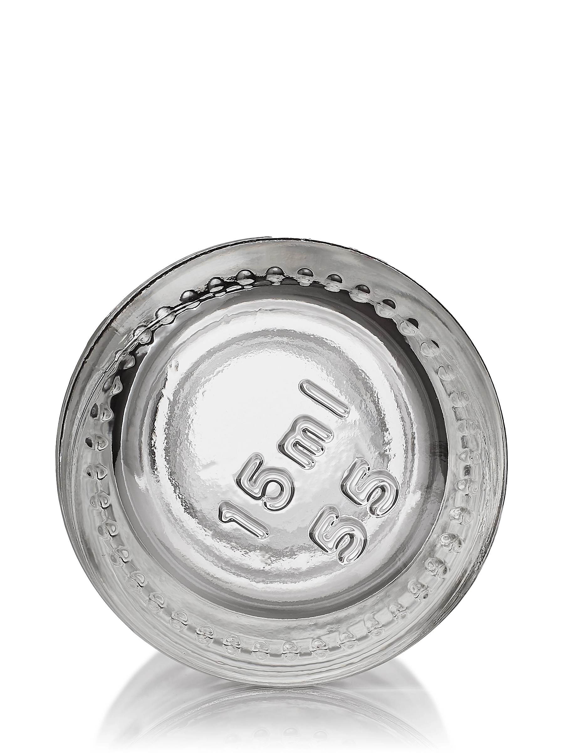 15 ml Clear Glass Boston Round Euro Dropper Bottle – G882CL