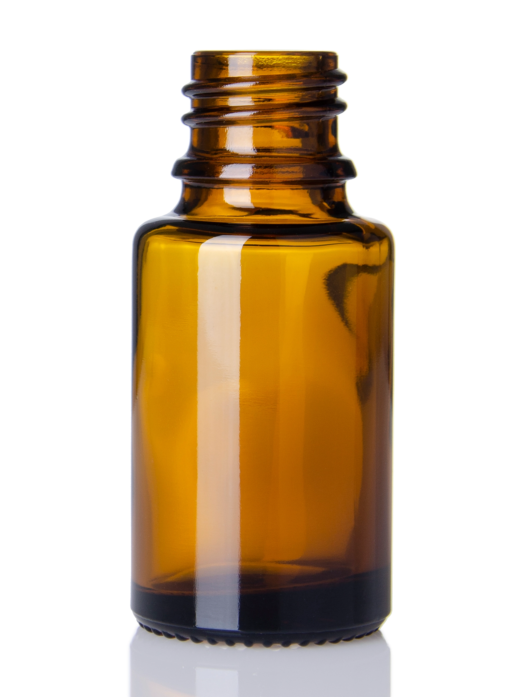 15 ml Amber Glass Boston Round Euro Dropper Bottle – G883AM