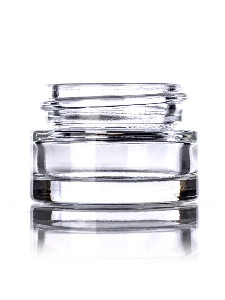 1/4 oz Clear Glass Thick Wall Jar – G884CL