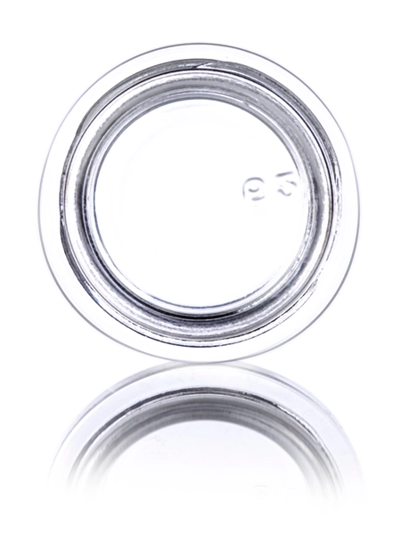 1/4 oz Clear Glass Thick Wall Jar – G884CL