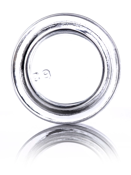 1/4 oz Clear Glass Thick Wall Jar – G884CL