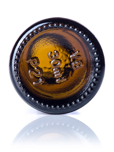 30 ml Amber Glass Boston Round Euro Dropper Bottle – G885AM