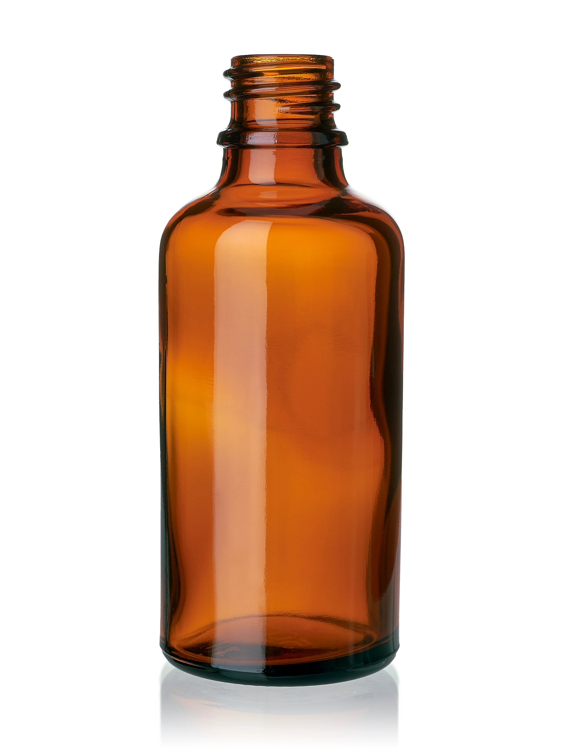 50 ml Amber Glass Boston Round Euro Dropper Bottle – G887AM