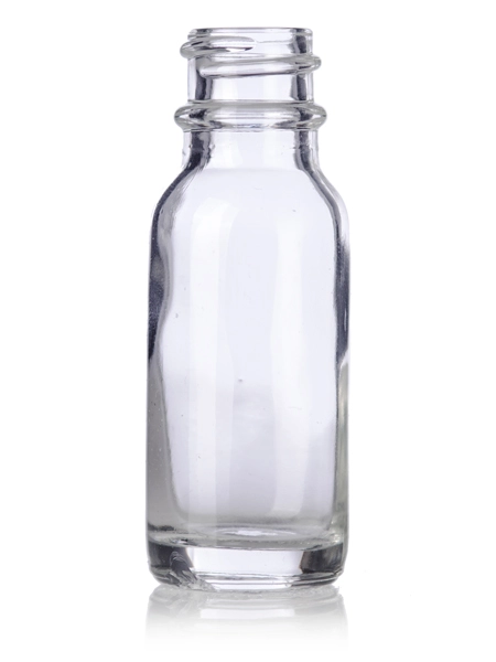 .5 oz Clear Glass Boston Round Bottle – G894CL
