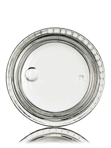 1/2 oz Clear Glass Cylinder Low-Profile Jar – G896CL