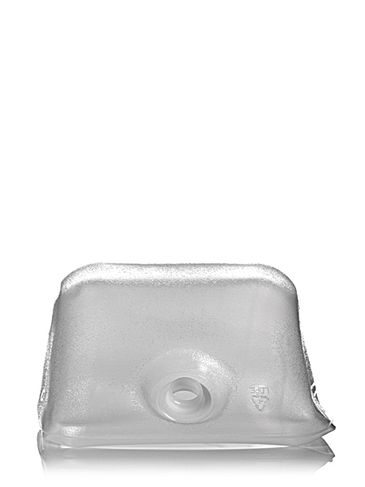 5 gallon clear LDPE plastic collapsible water container with 38-400 neck finish