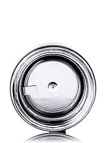 1/8 oz Clear PS Plastic Thick Wall Jar – J000