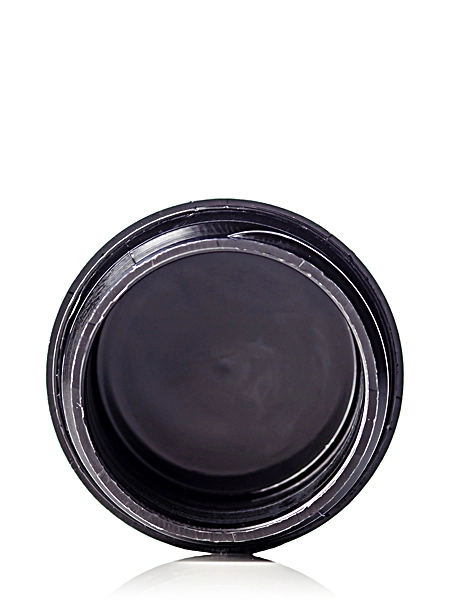 1/4 oz Black PP Plastic Double Wall Straight Base Jar – J006CB