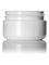 1/2 oz white PP/PS plastic double wall round base jar with 48-400 neck finish