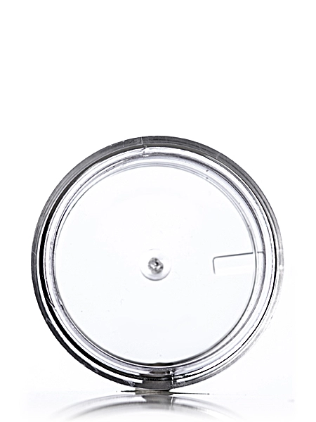 1/2 oz Clear PS Plastic Thick Wall Jar – J007B