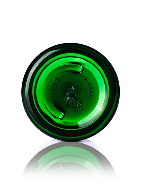 1 oz Green PET Plastic Single Wall Jar – J008GR
