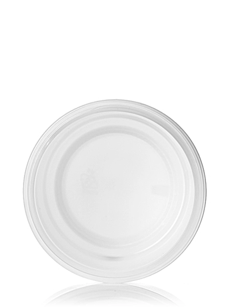 4 oz Frosted Pp/ps Plastic Double Wall Round Base Jar – J013
