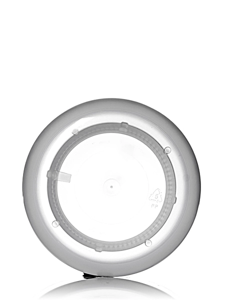4 oz Natural-Colored PP Plastic Double Wall Round Base Jar – J014CN