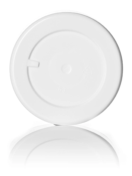 4 oz White PP Plastic Double Wall Straight Base Jar – J016