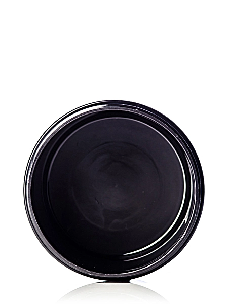8 oz Black PP Plastic Double Wall Round Base Jar – J017B