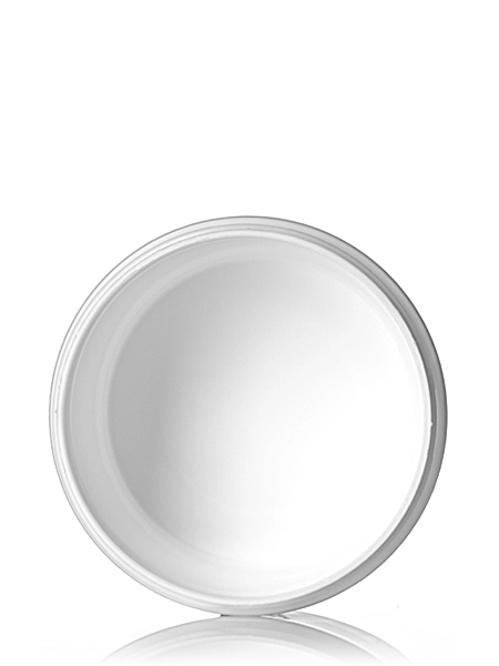 8 oz White PP Plastic Double Wall Round Base Jar – J019PP