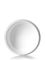 8 oz white PP plastic double wall round base jar with 89-400 neck finish