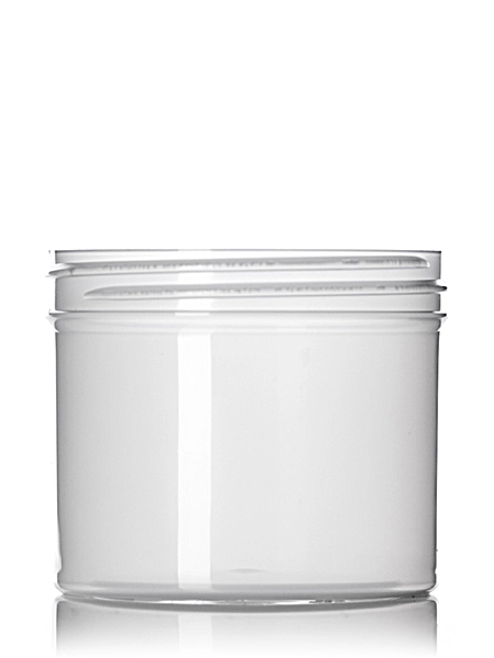 4 oz Natural-Colored PP Plastic Single Wall Jar – J020